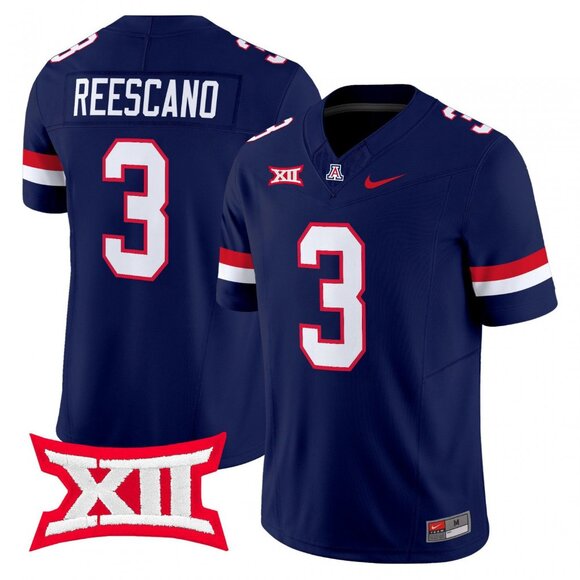 Mens Youths Kids Kedrick Reescano Navy Stitched Jersey Vapor